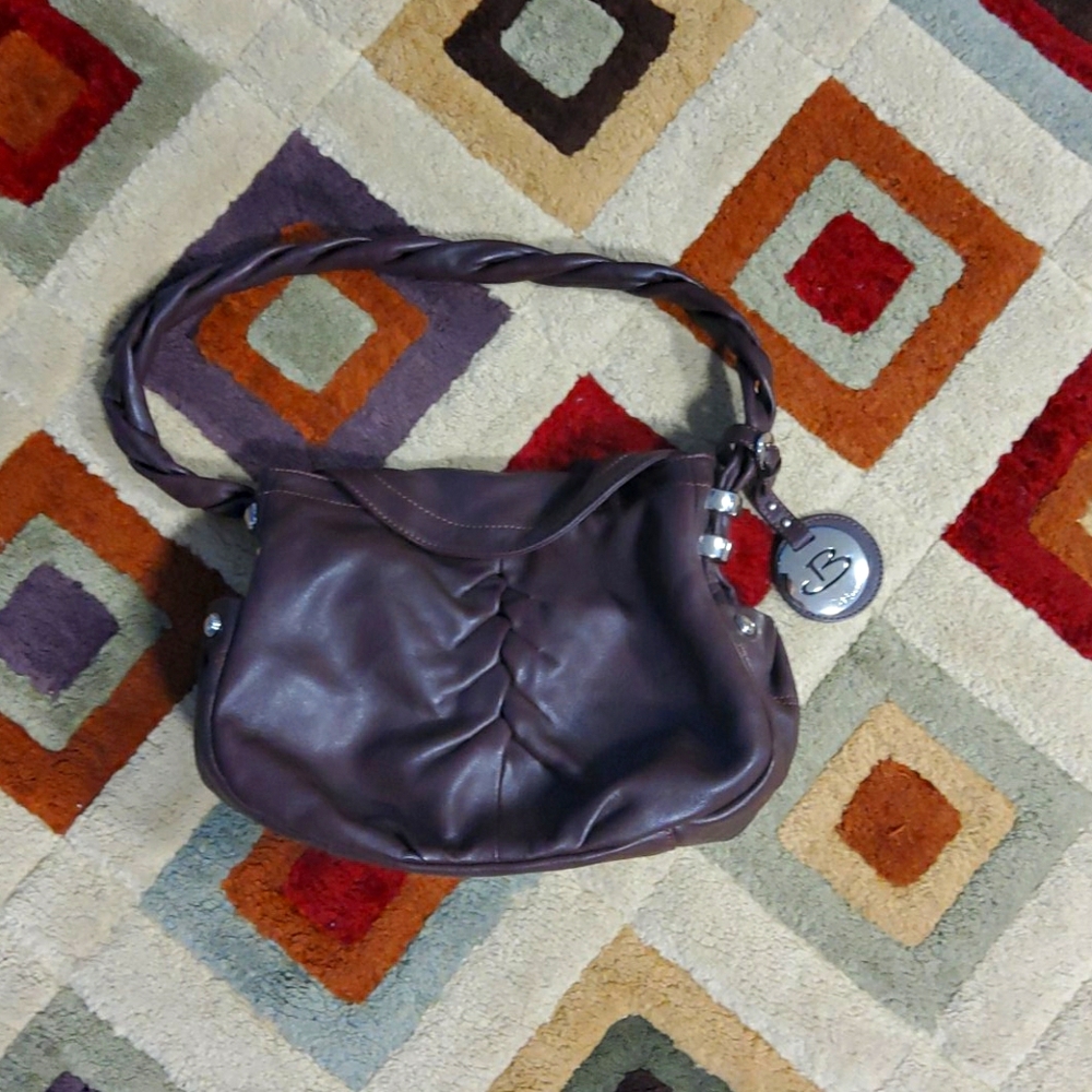 B Makowski medium braid bag